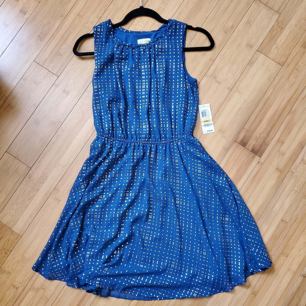 Maiso Jules chiffon polka dot dress - small